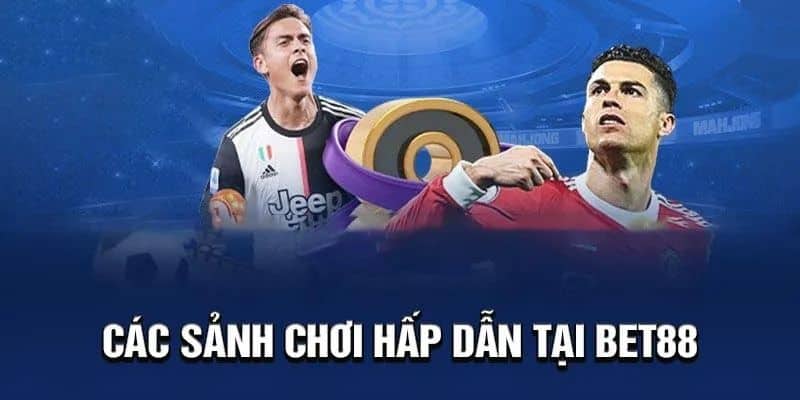 Điểm danh các sảnh thể thao BET88 hot nhất 2024